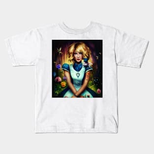 Alice in Wonderland Kids T-Shirt